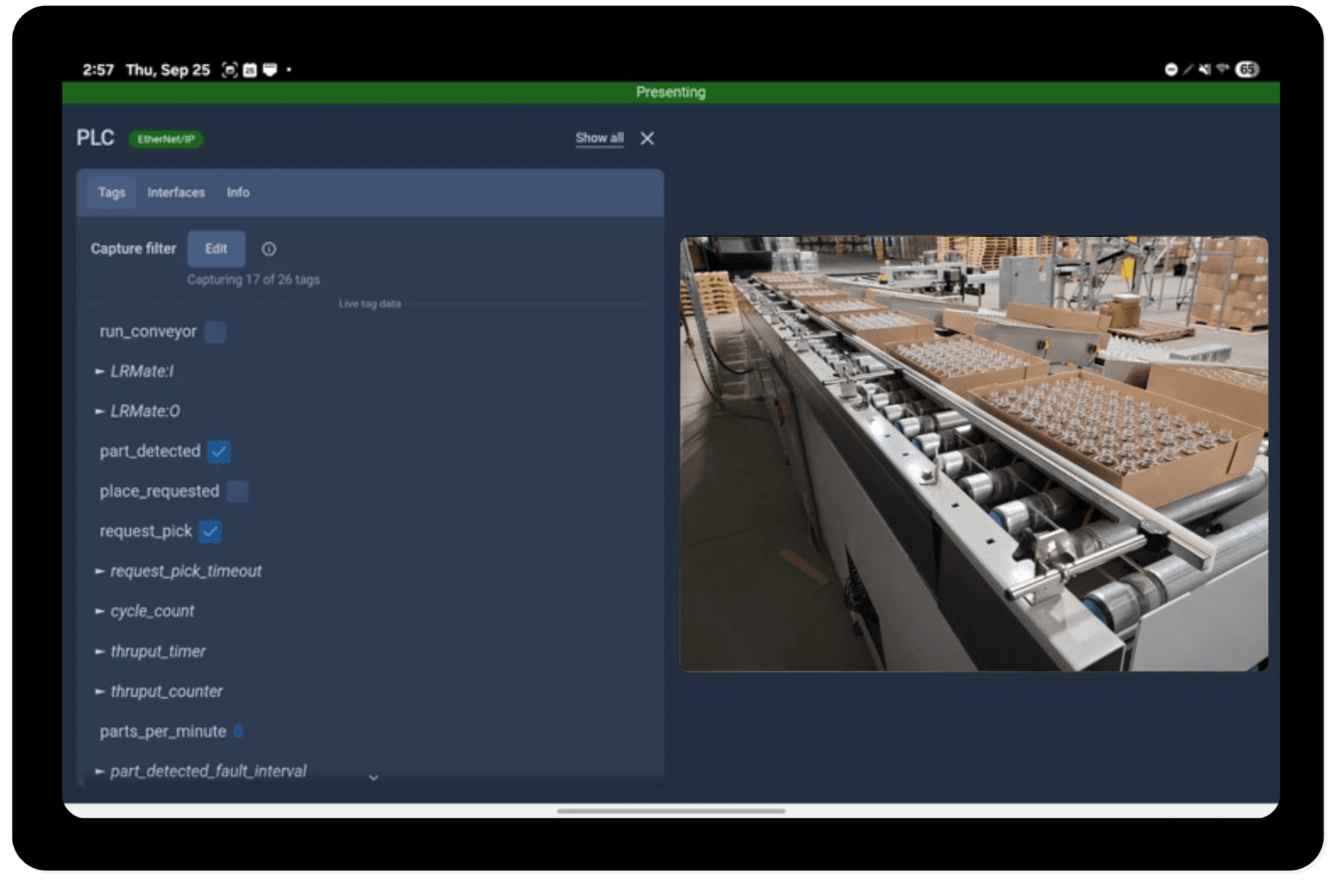 Allen Bradley PLC Interface